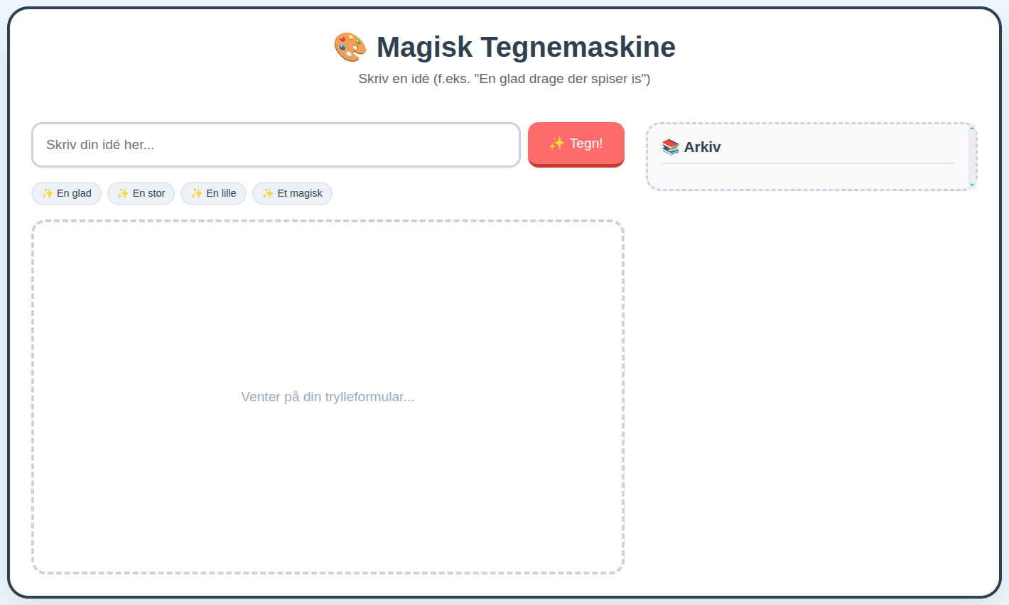 Magisk tegnemaskine